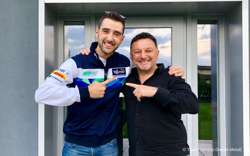 Matteo Ferrari Rinnova with Gresini MotoE