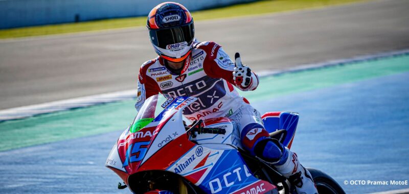 Test MotoE : the results of the OCTO Pramac team
