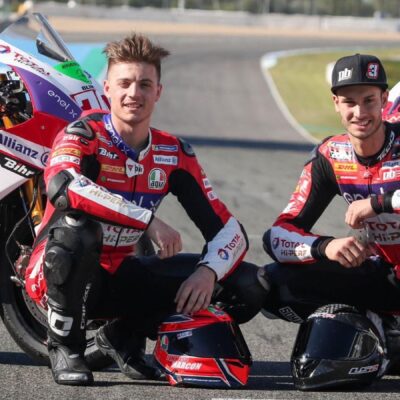 Tech3 E-Racing riders get to grips with MotoE