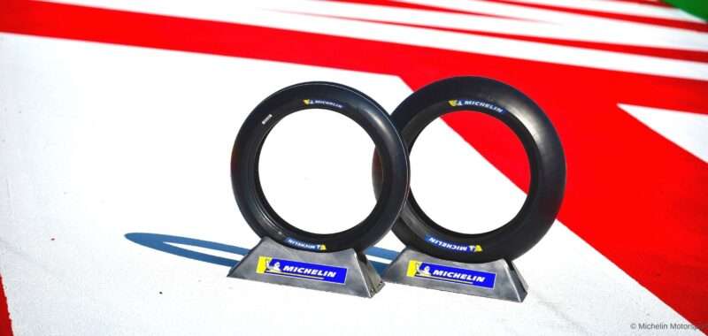 Le nuove gomme Michelin MotoE per i GP di Misano