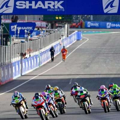 GP Prancis: Race 2 start grid