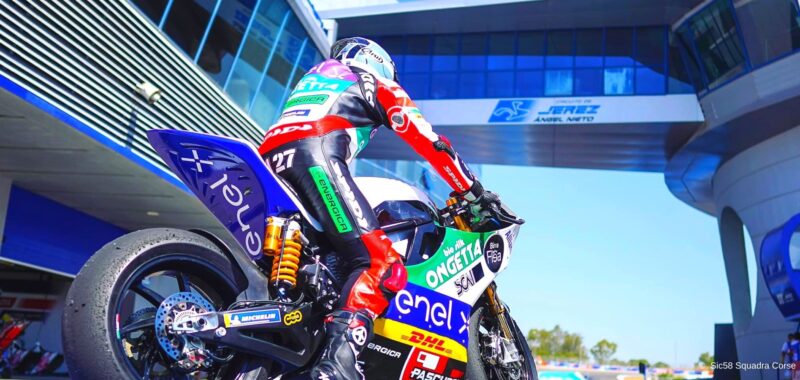 Mattia Casadei salta i test a Jerez per infortunio