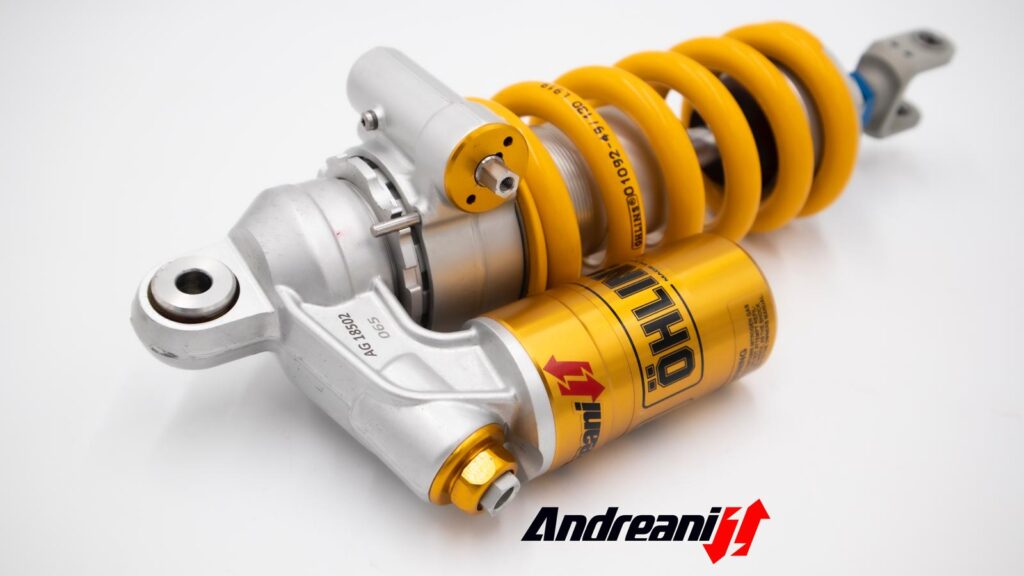 The suspensions of the MotoE - Monoshock absorber