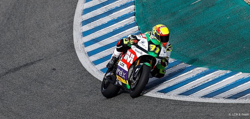 Positive debut of the LCR E-Team riders in the Jerez test