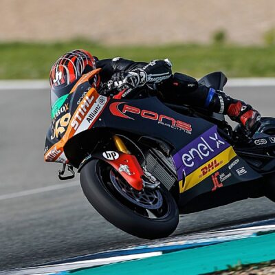 The results of the Pons Racing 40 team in the MotoE test at Jerez