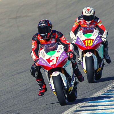 Positive results for Tech3 E-Racing riders in Jerez test