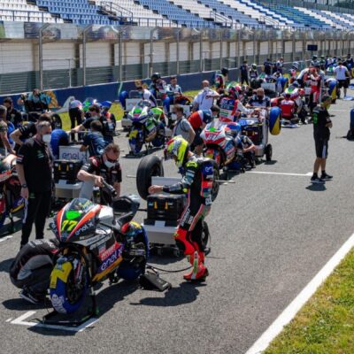 The start of the MotoE World Cup 2021