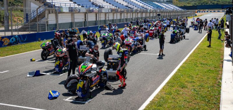 The start of the MotoE World Cup 2021