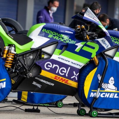 MotoE shows the future of the MotoGP's tyres