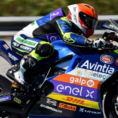 First points in MotoE for Pires while Cardelus falls during the race