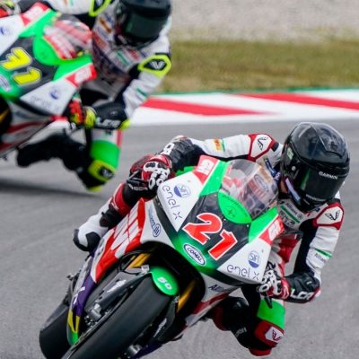 The performances of the MotoE: the data of the LCR team