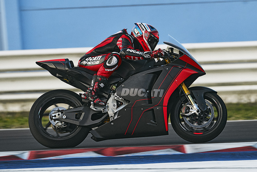 The technical analysis of the Ducati MotoE