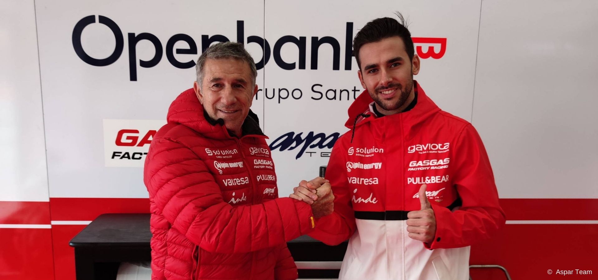 Marc Alcoba in the MotoE 2022 with the Aspar team