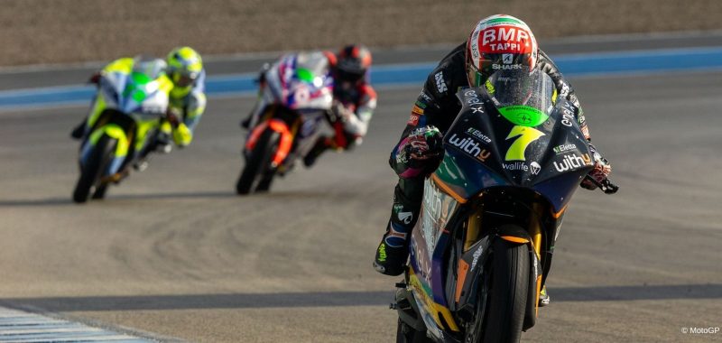 The photos of the test of the MotoE 2022 in Jerez