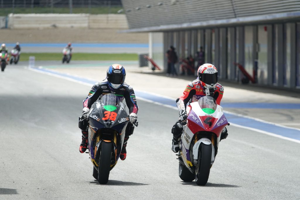 MotoE Test 2022 a Jerez