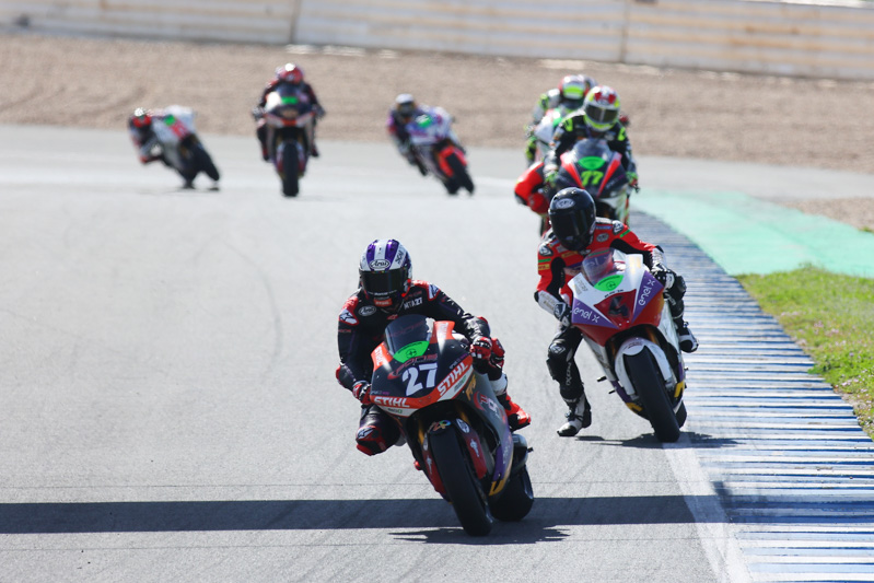 MotoE Test 2022 a Jerez - Mattia Casadei