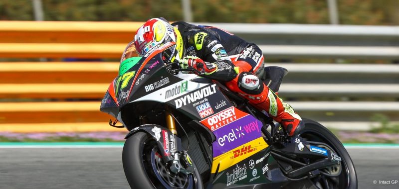 MotoE Test 2022 - Dominique Aegerter finishes as second 