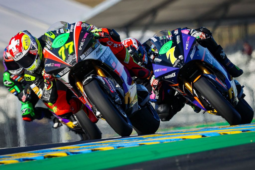 GP de France MotoE : Casadei en pole