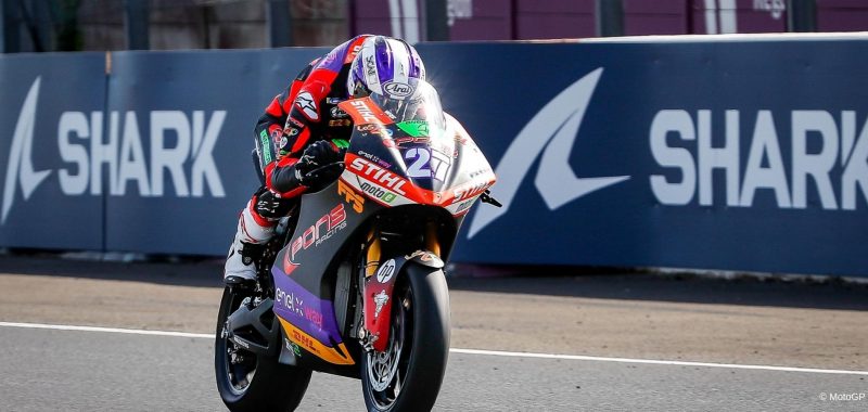 GP of France of the MotoE: Casadei wins race 1 at Le Mans