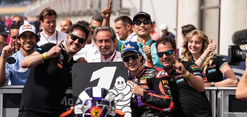 MotoE - In the French GP Casadei takes his first victory