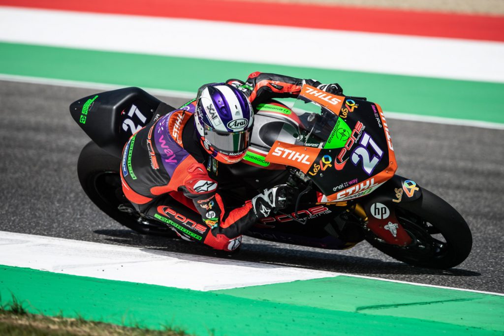 GP d'Austria della MotoE Mattia Casadei 