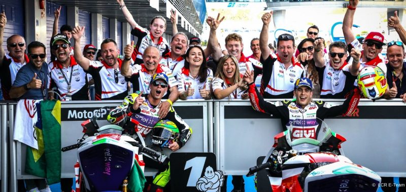 MotoE - Doble victoria histórica del LCR E-Team en el GP de España