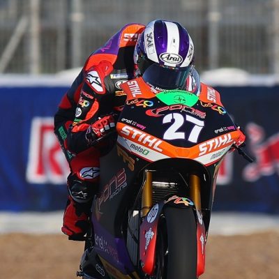 French GP MotoE: Casadei is the fastest in FP1
