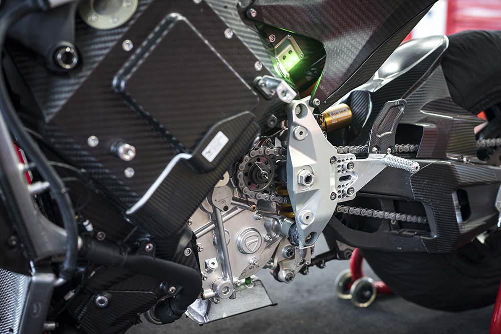 Ducati MotoE Batteria e motore elettrico