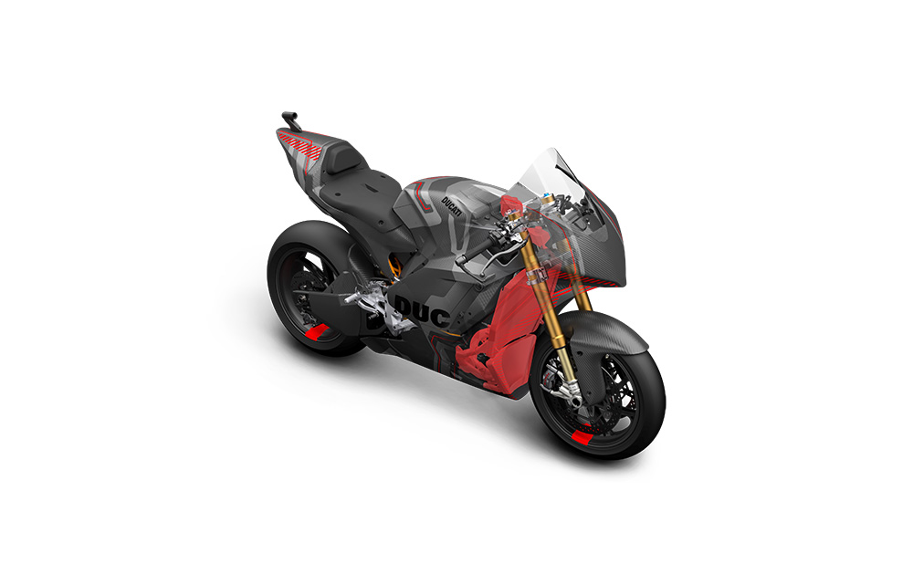 El doble circuito de refrigeración del MotoE de Ducati