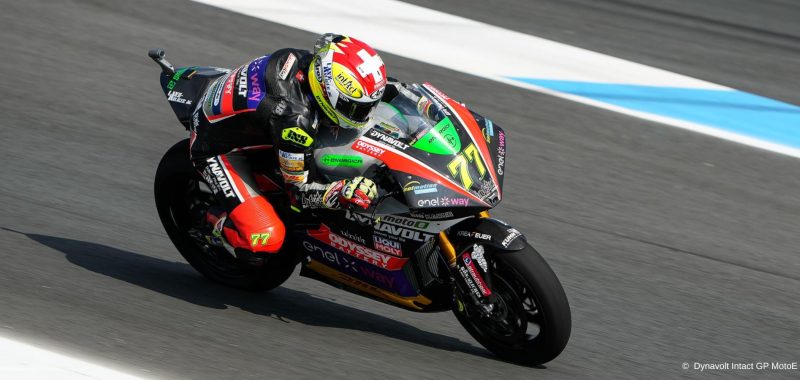 Dutch GP of MotoE: Dominique Aegerter 1st and 2nd in the Assen races