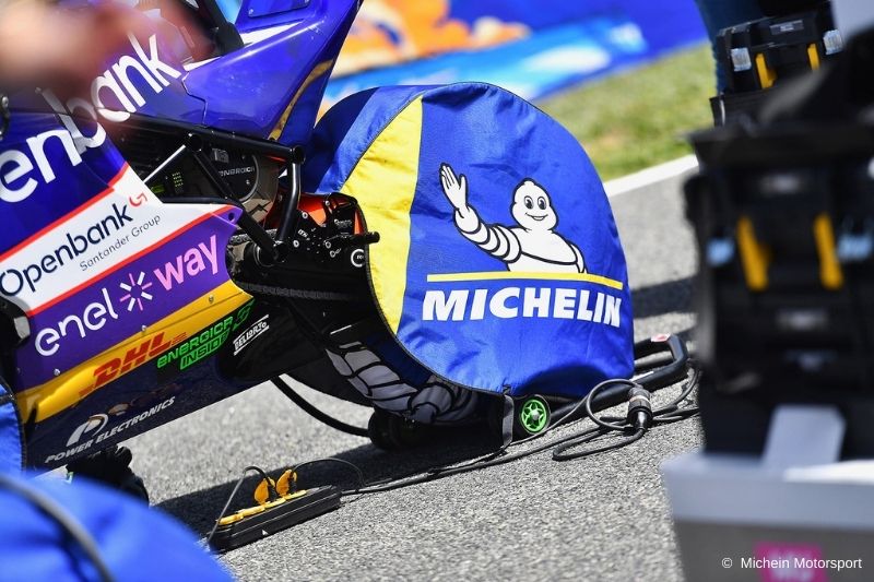 MotoE problema pressione gomme