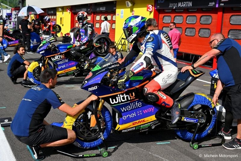 MotoE problema pressione gomme