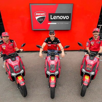 Patinetes eléctricos de MotoGP: Ducati y el VMoto Soco CPx