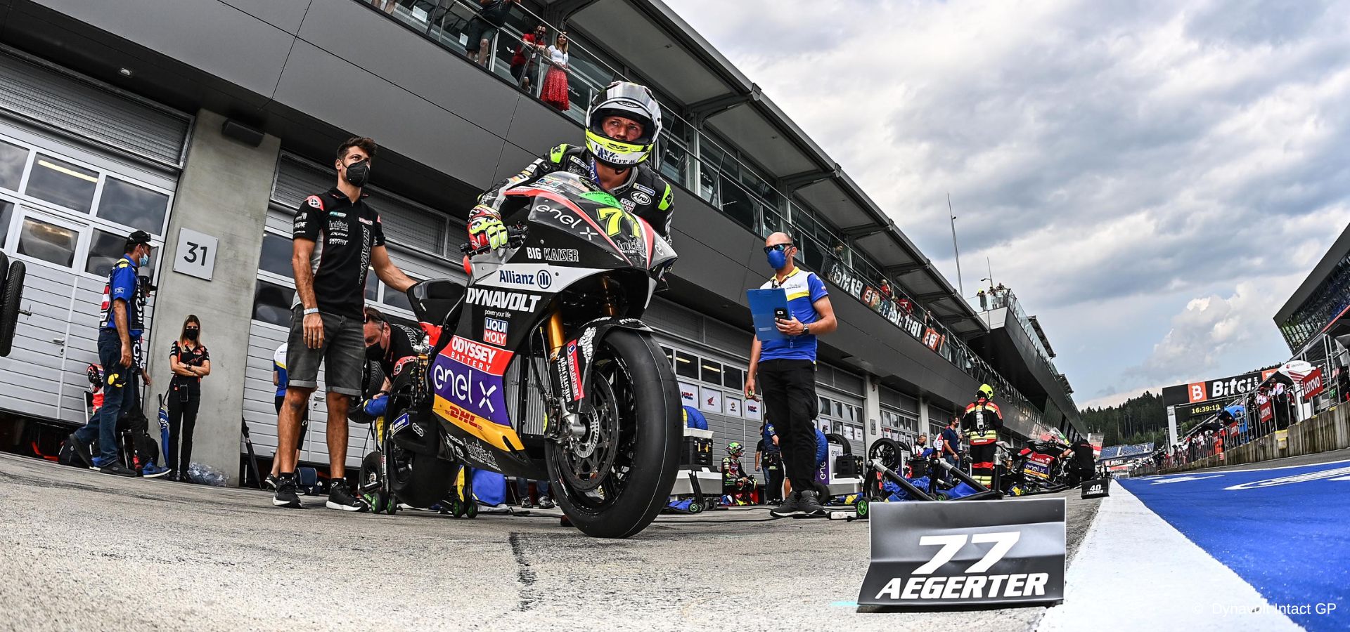 In Austria the start of the last phase of the MotoE World Cup 2022