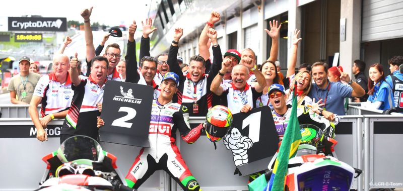 MotoE - In the Austrian GP, ​​a new one-two for the LCR E-Team