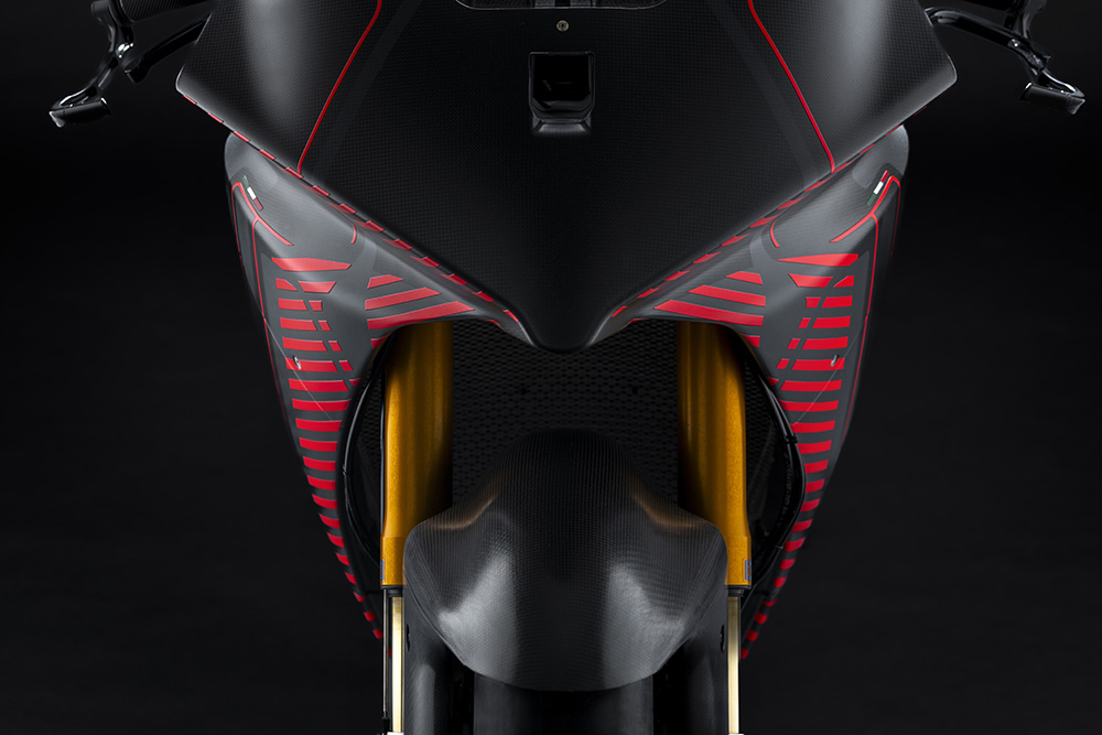 Infografis dengan data dan performa Ducati MotoE