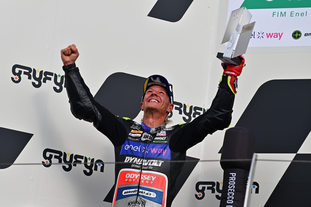 MotoE 2022 Aegerter memimpin klasemen di GP San Marino