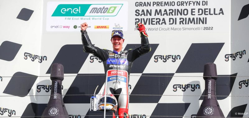 MotoE World Cup 2022: the final standigns of the championship