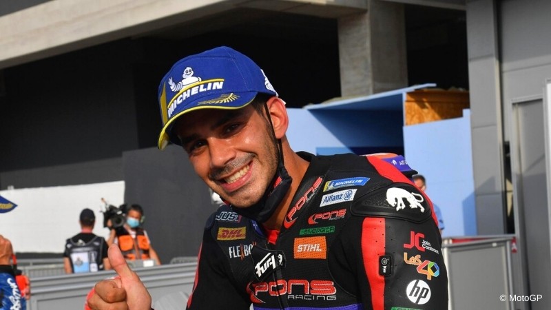 Jordi Torres ha corso le sue prime tre stagioni in MotoE con il team Pons Racing