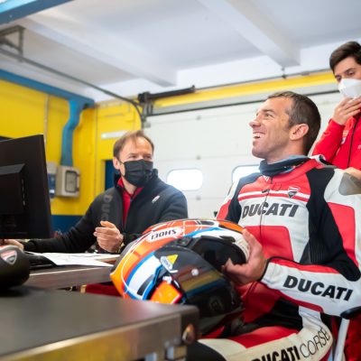 Alex De Angelis, probador de Ducati para MotoE