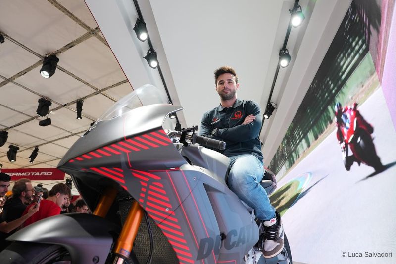 Luca Salvadori sarà il pilota del team Pramac Racing nella MotoE 2023