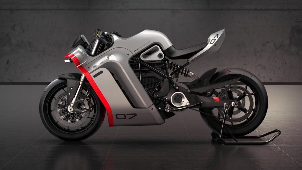 La SR-X, l'avveniristico prototipo elettrico di Zero Motorcycles 