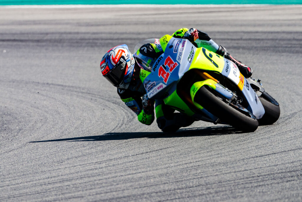 Matteo Ferrari conquista la pole position del GP d'Italia della MotoE 2023 al Mugello