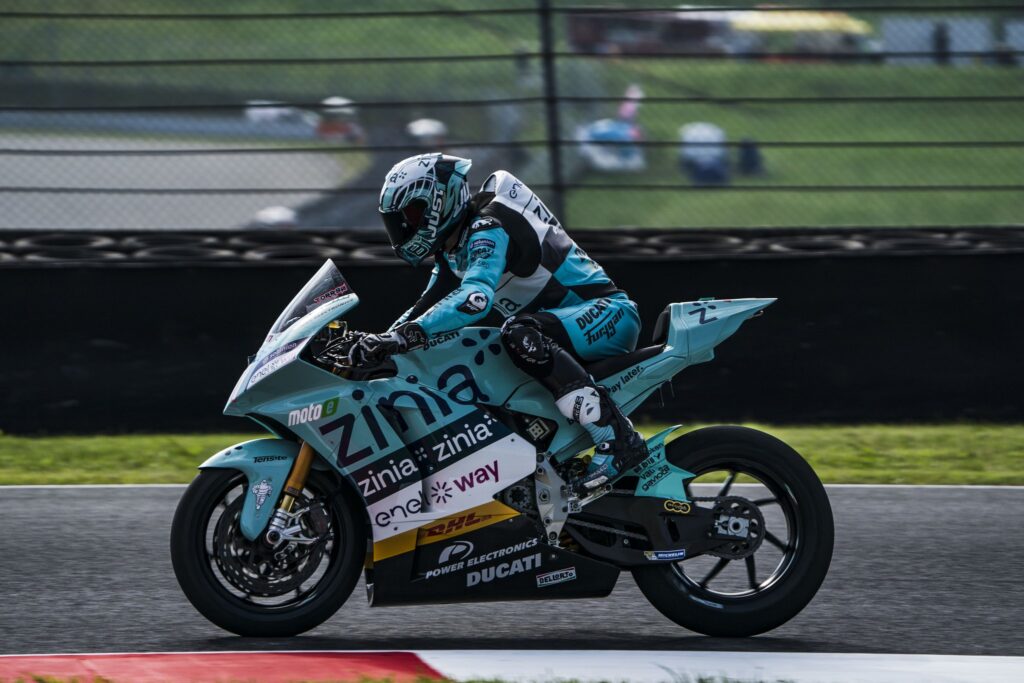 Jordi Torres, leader della MotoE 2023, ha terminato al nono posto la FP2 al Mugello