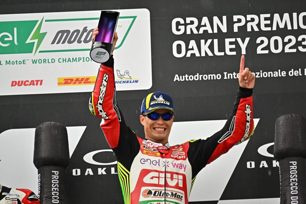 Eric Granado ha vinto Gara 2 della MotoE del GP d'Italia