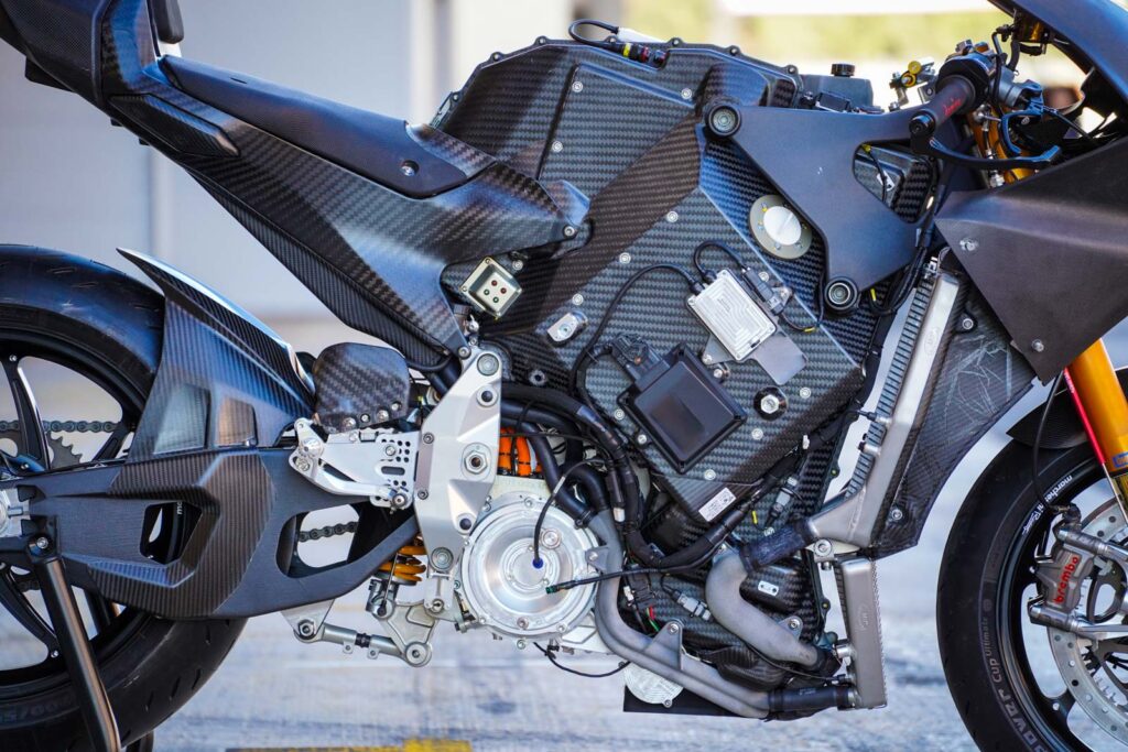 La Ducati V21L, il primo prototipo della prima motoe elettrica di Ducati