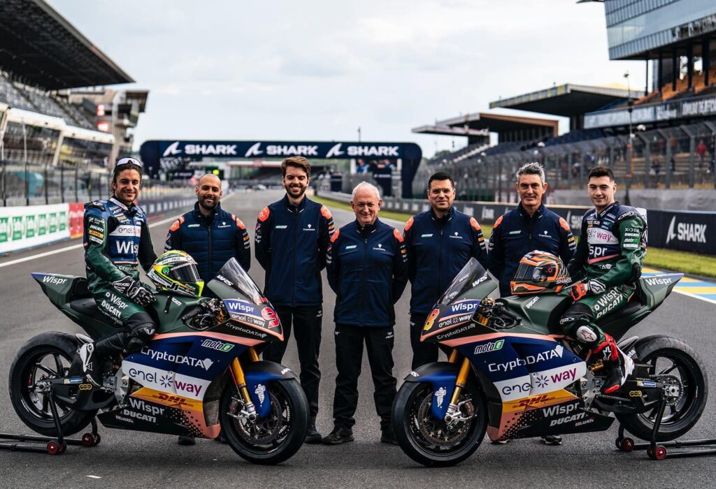 Il team RNF che ha preso parte alla stagione 2023 del MotoE World Championship