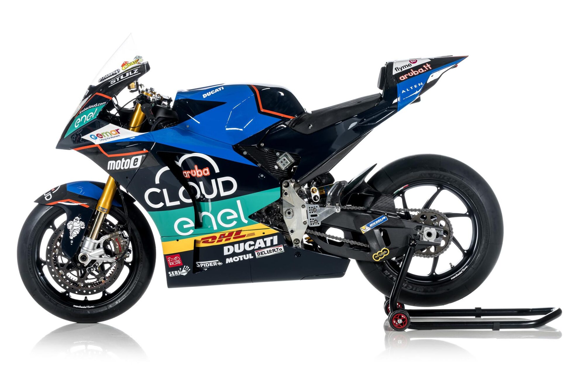 La MotoE del team Aruba Cloud per la stagione 2024