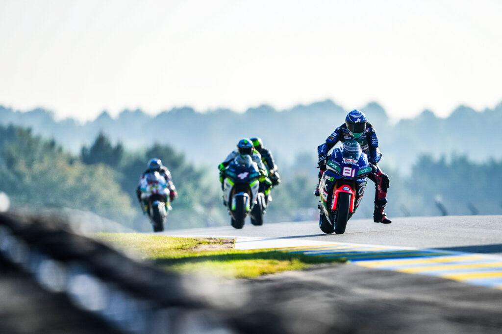 Jordi Torres in pista a Le Mans per il Mondiale MotoE 2024