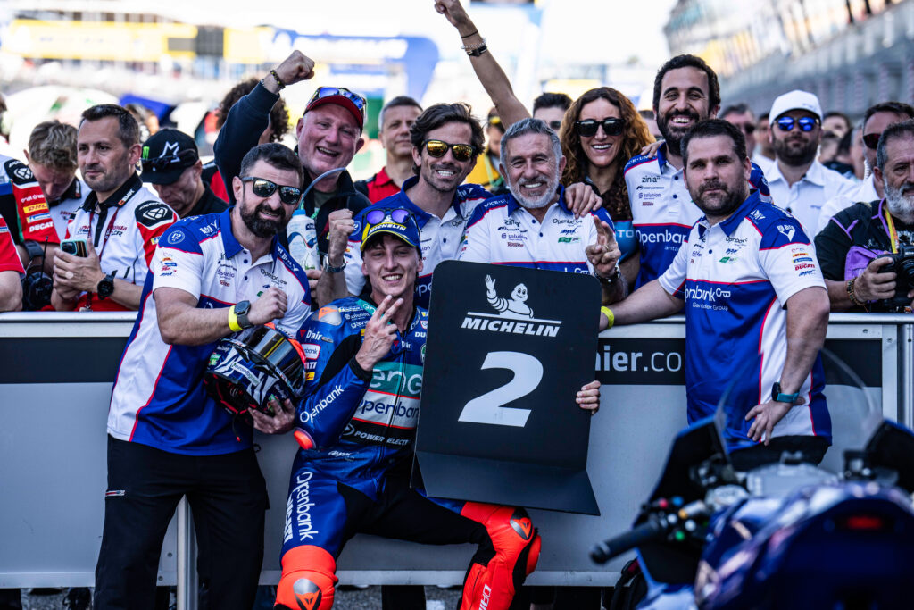 Kevin Zannoni ha ottenuto il suo primo podio in MotoE con il team Openbank Aspar